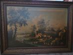 Groot oud antiek schilderij!, Antiek en Kunst, Kunst | Schilderijen | Klassiek, Ophalen