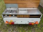 Bermkeuken wasbak gasstel keuken retro, Caravans en Kamperen, Kampeeraccessoires, Ophalen of Verzenden, Zo goed als nieuw