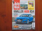 Autoweek 38 2017 Audi RS4, Renault Scénic Citroën C4 Picasso, Ophalen of Verzenden, Nieuw, Citroën