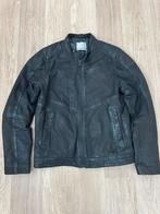 Cast Iron leren jas | Maat XL, Kleding | Heren, Jassen | Winter, Zwart, Maat 56/58 (XL), Ophalen of Verzenden, Zo goed als nieuw