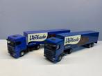 2x Lion toys car Daf Verkade blauw en paars mintstaat €25 ex, Hobby en Vrije tijd, Modelauto's | 1:50, Ophalen of Verzenden, Nieuw