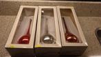 3 glazen grote kerstpegels, Diversen, Kerst, Ophalen of Verzenden, Gebruikt