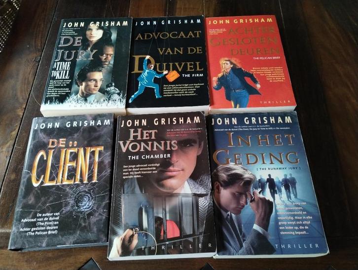 John Grisham, Boeken, Thrillers, Gelezen, Nederland, Ophalen of Verzenden