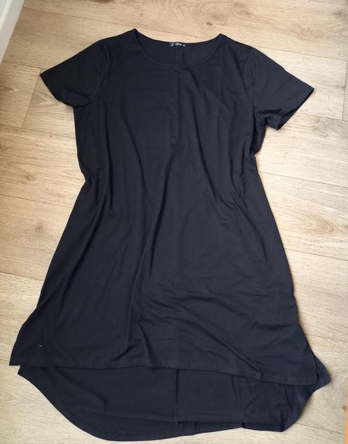 * NIEUWE high low zwarte loose-fit jurk Shein 2XL (46/48) *, Kleding | Dames, Jurken, Nieuw, Maat 46/48 (XL) of groter, Zwart