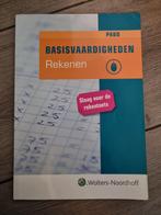 Basisvaardigheden rekenen voor de PABO, Boeken, Ophalen of Verzenden, Zo goed als nieuw