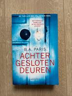 B.A. Paris - Achter gesloten deuren, Ophalen of Verzenden, Zo goed als nieuw, Nederland, B.A. Paris