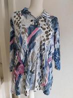 Tuniek met blauw roze print valt als maat XL Marinello, Blauw, Maat 46/48 (XL) of groter, Ophalen of Verzenden, Onbekend