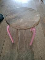 Krukje, tafeltje, Ophalen, Minder dan 55 cm, Gebruikt, Rond