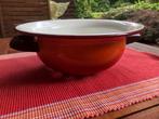 t.k.prachtig geëmailleerd vergiet Retro fifties 28cm, Ophalen, Huis en Inrichting