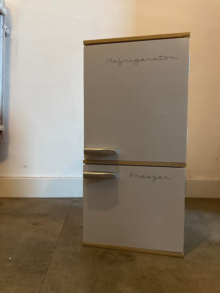 Petit Amelie Koelkast - Zo goed als nieuw!, Ophalen, Zo goed als nieuw, Hout, Speelkeuken-accessoire