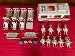 Vintage Playmobil ambulance en ziekenhuis spullen, Ophalen of Verzenden, Gebruikt, Los playmobil