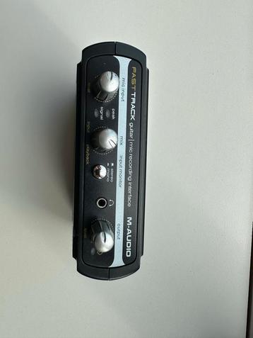 M-Audio Fast Track Interface beschikbaar voor biedingen