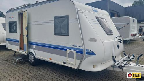 Hobby Excellent Easy 495 UFE incl. voortent en luifel, Caravans en Kamperen, Caravans, Bedrijf, tot en met 4, 1000 - 1250 kg, Rondzit