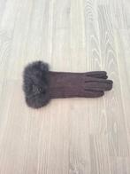 Nieuw handschoenen Bruin met bontje, Ophalen of Verzenden, Nieuw, Handschoenen