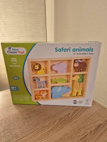 New Classic Toys houten Safari animals nieuw  beschikbaar voor biedingen