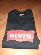 Elvis Presley T Shirt met knipoog, Zwart, Nieuw, Ophalen of Verzenden, Fruit of the loom