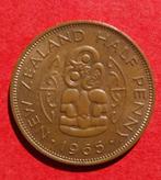 munt Nieuw-Zeeland Half penny 1965, Postzegels en Munten, Munten | Oceanië, Ophalen of Verzenden, Losse munt