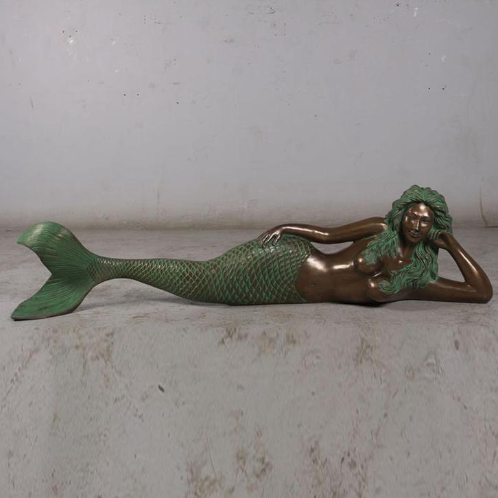 Mermaid 150 cm - zeemeermin - sirene beeld, Verzamelen, Beelden en Beeldjes, Nieuw, Overige typen, Ophalen