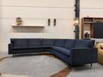 Nieuw Label van den Berg Kameo Hoekbank Blauw Stof Bank, Hoekbank, Nieuw, Label van den Berg, Vierpersoons of meer