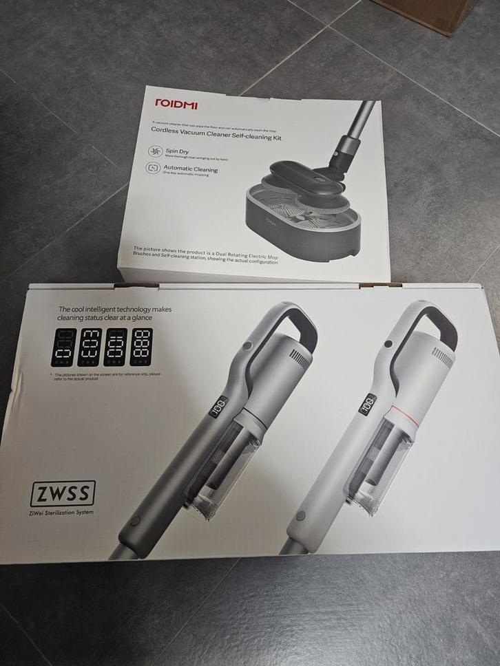 Roidmi X30 VX 2-in-1 steelstofzuiger met dweil accessoires, Witgoed en Apparatuur, Stofzuigers, Zo goed als nieuw, Stofzuiger