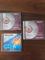 CD-R Philips & Lifetec - Nieuwstaat, Op spindel, Cd, Ophalen of Verzenden, Zo goed als nieuw