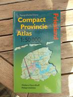 Compact provincie atlas friesland hardcover boek, Gelezen, Ophalen of Verzenden