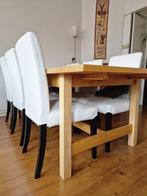 Uitschuifbare eettafel zonder stoelen (220/280cm), 200 cm of meer, 50 tot 100 cm, Gebruikt, Rechthoekig