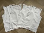4 x Claesens hemd wit maat 10 (140-146), Kinderen en Baby's, Kinderkleding | Maat 140, Claesens, Nacht- of Onderkleding, Gebruikt