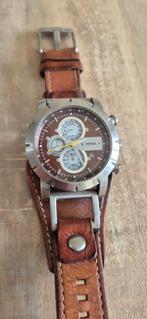 Fossil Horloge jr1157 251303, Sieraden, Tassen en Uiterlijk, Horloges | Dames, Ophalen of Verzenden, Gebruikt, Leer, Fossil