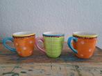 Blond Amsterdam 3 mini koffie mokken groen en oranje, Huis en Inrichting, Keuken | Servies, Ophalen, Blond Amsterdam, Overige typen