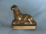 Middeleeuwen - Gotische leeuw in brons – ca. 1500, Antiek en Kunst, Ophalen of Verzenden, Brons