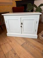 Wit houten kastje, Huis en Inrichting, Kasten | Ladekasten, Ophalen, Gebruikt, 1 of 2 laden, 50 tot 100 cm