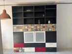 Mooie Ikea vitrinekast, Ophalen of Verzenden, Zo goed als nieuw, 25 tot 50 cm, 200 cm of meer