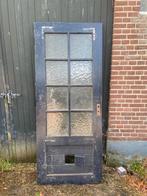Merbau deur, Doe-het-zelf en Verbouw, Ophalen of Verzenden, Zo goed als nieuw, Buitendeur, 200 tot 215 cm