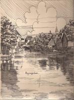Appingedam Stadsgezicht Sievers 50/60 er jaren, Ophalen of Verzenden
