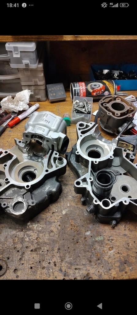 Derbi D50B0 96cc blok met kruk, Fietsen en Brommers, Brommeronderdelen | Algemeen, Zo goed als nieuw, Blok, Ophalen of Verzenden