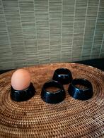 Iittala ARABIA eierdopjes zwart teema, Huis en Inrichting, Keuken | Servies, Ophalen, Zo goed als nieuw, Overige materialen