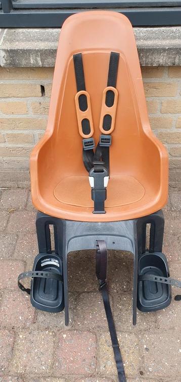 Bobike One fietsstoeltje achter bruin, inclusief adapter beschikbaar voor biedingen