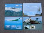 4 originele Fokker F28 en F27 kaarten (A4-formaat), Ophalen of Verzenden, Gebruikt, Kaart, Foto of Prent