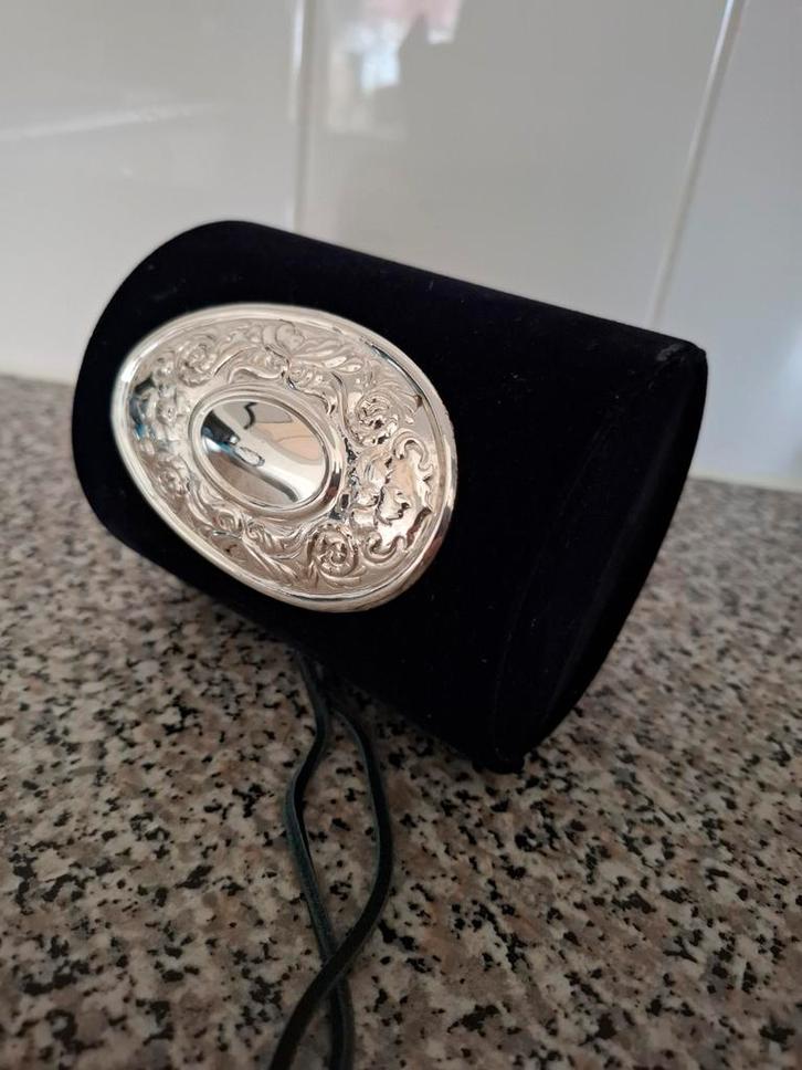 Vintage Sieradendoosje met verzilverde Details, Antiek en Kunst, Antiek | Goud en Zilver, Ophalen of Verzenden