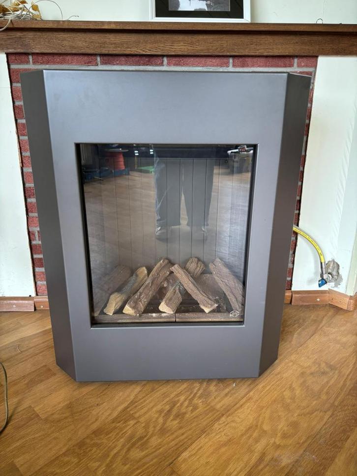 gaskachel - Werkend weggezet, Huis en Inrichting, Kachels, Gebruikt, Vrijstaand, Gaskachel, Gas, Ophalen