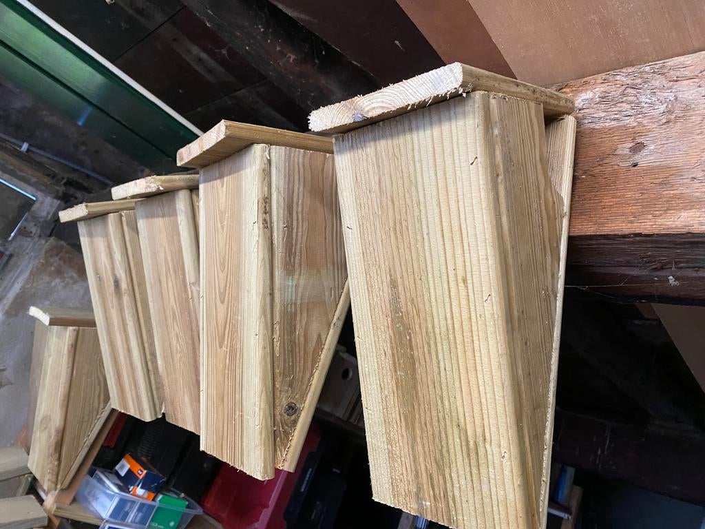 Vogelhuisjes nestkastjes broedblok voor boonklevers, Dieren en Toebehoren, Vogels | Hokken en Kooien, Ophalen of Verzenden, Nieuw