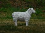 Decoratief Lammetje - wit - polystone, Ophalen of Verzenden, Nieuw, Kunststof, Dierenbeeld