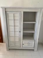 Wit kastje, Huis en Inrichting, Kasten | Ladekasten, Ophalen, 100 tot 150 cm, Zo goed als nieuw, Modern