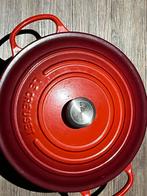 Le Creuset Braadpan, Huis en Inrichting, Keuken | Potten en Pannen, Ophalen, Zo goed als nieuw, Gietijzer, Koekenpan of Braadpan