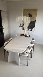 Design Eettafel Beton Ciré – NIEUW – 200x100cm - Deens ovaal, Ophalen, Overige materialen, Deens ovaals - Japandi, 50 tot 100 cm