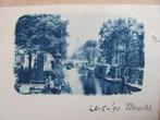 Utrecht 1900 -vroege kaart!- gracht, Ophalen of Verzenden, Voor 1920, Gelopen, Utrecht