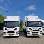 Scania P280 CNG Bakwagen 8.6 LDM Bouwjaar 2019 Automaat, Auto's, Automaat, Achterwielaandrijving, Scania, CNG (Aardgas)