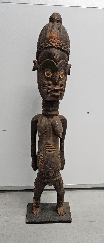 Traditionele Afrikaanse tribale kunst Baule-bevolking., Antiek en Kunst, Kunst | Beelden en Houtsnijwerken, Ophalen