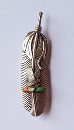 Native American Art Zuni Navajo, Overige voorstellingen, Ophalen of Verzenden, Zo goed als nieuw, Zilver